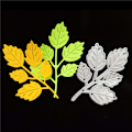Miniatyrbillede 1 af 8: 1 stk blade Metal ting Dies Stencils til DIY scrapbogskort D Silver