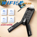 Miniatyrbild 2 av 8: AX5400M USB Wifi6E Adapter 2.4G&5G&6GHz USB 3.0 Wifi 6-mottagare Black