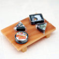 Miniatyrbillede 4 af 6: 2 Stk Dukkehus Sushi Bento Model Dukkehus Miniature Dukker Hou A