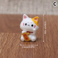 Pikkukuva 1 / 8: 1kpl e New Year sarjakuva Lucky Cat Micro Landscape Hartsi Cat Micr C