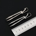 Miniatyrbillede 7 af 8: 1 stk Mini Pincet Lille TC4 Titanium Legering Clip Bærbar Pincet C