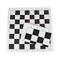 Miniatyrbild 6 av 8: PU Läder Soft Tournament Schackbräde för barns utbildning 43X43CM