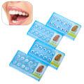 Miniatyrbilde 3 av 8: 10 stk/boks Akryl Diamond Dental Materiale Stud Tooth Gems Jewe White