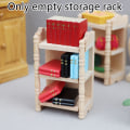 Miniatyrbild 2 av 7: 1:12 Dockhus Miniatyr Förvaringsställ Display Stativ Locker Cabi