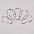 Pikkukuva 3 / 8: 10/20 kpl Curtain Open Kurpitsa Sormukset Karabiini avaimenperä Clip Windo 20pcs