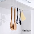Pikkukuva 8 / 8: Läpinäkyvät saumattomat koukut metalliseinäkoukut kotiin raskaalle itselle 20PCS