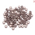 Miniatyrbilde 1 av 5: 100 Stk Micro Silikonforede Ringer Lenker Perler Crimp Beads Hår 3