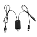 Miniatyrbillede 1 af 8: HDTV-antenneforstærker 4K Low Noise High Gain TV-signal