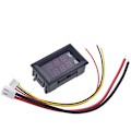 Miniatyrbillede 2 af 5: DC 10A Voltmeter Amperemeter LED Meter Måler Bil Motocykel Spænding