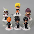 Miniatyrbild 1 av 5: 6st/ set Naruto Shippuden Anime Action Figur Modell