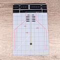 Miniatyrbild 5 av 8: Flygplansmatta Runway Förkläde Lämplig för 1:400 modell flygplan Sim