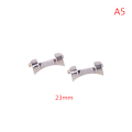 Miniatyrbillede 1 af 5: Armbåndsur i rustfrit stål med buet endearmbånd A5