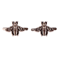 Miniatyrbillede 1 af 8: 2 stk metal bi form dekoration spænde taske Clip lås hardware Black
