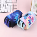 Miniatyrbillede 7 af 8: Penalhus tegneseriefigur Lilo & Stitch Print Pen Taske Studerende D