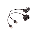Pikkukuva 7 / 8: Auton kojelaudan uppoasennus USB paneelin jatkokaapelin sovitin Soc B