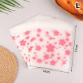 Miniatyrbild 1 av 8: 100st Plast Transparent presentpåse Sakura Candy Cookie Self Ad L