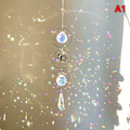 Miniatyrbillede 7 af 7: Vedhæng Have Suncatcher Vindklokker Rainbow Prism Crystal Cha A2