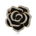 Miniatyrbilde 1 av 5: 1 Stk Rhinestone Camellia Flower Brosjer for kvinner Emalje Pin