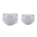 Miniatyrbillede 5 af 5: DIY Candle Silikone Form 3D Sea Shell Shape Aromaterapi Candl Large
