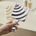Pikkukuva 2 / 8: Kahva Mirror Square Makeup Mirror Handheld Vanity Mirror Hand Silver