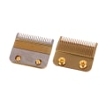 Pikkukuva 6 / 8: 2 kpl / set Groove Tooth Hair Trimmer -korvausterät hiuksiin Gold
