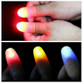Miniatyrbilde 5 av 8: 2 stk Magic Super Bright Light Up Tommelfingre Triks vises