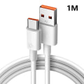 Miniatyrbilde 1 av 8: 120W 10A Type C Hurtigladekabel Dataledning Hurtiglading USB Type c 1m