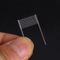 Pikkukuva 5 / 5: 10 kpl Rebuild Mesh Coil 0,2 ohm 0,15 ohm Ni80 meshed Wire Res 0.2Ω