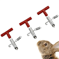 Miniatyrbild 2 av 8: Feeding Waterer Nippel Drinker För 8mm Vattenrör Vatten Conta