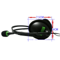 Pikkukuva 7 / 7: 3,5 mm:n langalliset kuulokkeet Universal mikrofonin kohinalla Black