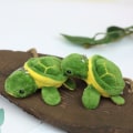 Pikkukuva 2 / 7: Muoti Little Turtle Pehmeä Pehmo Nukke Avaimenperä ja Sarjakuva Tortoi