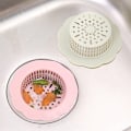 Miniatyrbillede 5 af 8: Slidstærkt vask afløbsfilter Badekar Hair Catcher Stopper Bruser White