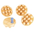Pikkukuva 4 / 7: 12 Beads Handheld Gua Sha Hierontaharja Puu vyötärö jalka Body