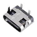 Miniatyrbilde 3 av 5: 10 Stk 2 Pins Micro Type C-kontakt USB 3.1 Type-C hunn