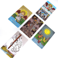 Miniatyrbilde 3 av 5: Smithtiny Oracle Tarotkort Underholdning Familiefestkort Bo