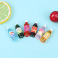 Pikkukuva 2 / 5: 6 kpl 1/12 Dollhouse Miniatyyri Resin Pullo Simulaatio Soda Bott