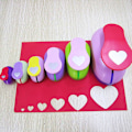 Miniatyrbild 2 av 8: DIY Heart Shape EVA Foam Punch Paper Punch Handgjord Puncher Rou 16mm