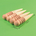 Pikkukuva 2 / 7: Leathercraft Round Wood Edge Slicker -monikokoinen polttokone L