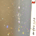 Pikkukuva 7 / 7: Riipus Puutarha Suncatcher Wind Chimes Rainbow Prism Crystal Cha A1