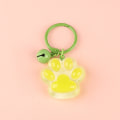 Pikkukuva 1 / 8: Luminous Cat Claw avaimenperä väri e Riipus Bell Avaimenperä Charms Green