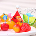 Pikkukuva 4 / 8: 8 kpl Sarjakuva Kid Cake Hedelmä Hammastikku Bento Lounastarvikkeet P