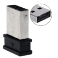 Pikkukuva 4 / 8: 2.4G langaton USB -peliohjaimen vastaanotinsovitin T3/C6/C8/S3/S5 G:lle white