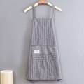 Miniatyrbillede 1 af 8: Ærmeløst forklæde køkken husholdnings polyester bomuld fedttæt Gray