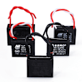 Miniatyrbillede 1 af 5: CBB61 450V 1UF -25UF Terminal Loft AC Fan startkondensator 2.7uf