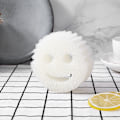 Miniatyrbillede 1 af 5: Kreativitet Smiley Magic Opvaskesvamp Husholdning Køkkenkrig White