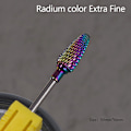 Pikkukuva 1 / 8: Volframiteräksinen Nail Art Drill Bit Geel pedikyyri poisto Rotary M XF Radium color