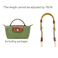 Miniatyrbild 1 av 8: 1Pc Bag Strap For Mini Bag Modified Strap Rope Free Punching Sh Green