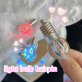 Pikkukuva 3 / 8: Luminous Light Bulb Hiusneula Creative Bar Dancing Led otsatukka Clip