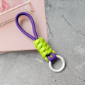 Miniatyrbild 5 av 8: Nyckelring Lanyard Stark rem för nycklar Flätat paraplyrep Ha A10