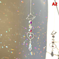 Miniatyrbillede 1 af 7: Vedhæng Have Suncatcher Vindklokker Rainbow Prism Crystal Cha A2
